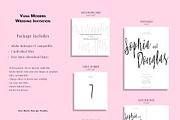 Vana Modern Wedding Stationery, an Invitation Template by Uno Bello Design Studio (Thumbnail 5 of 5)