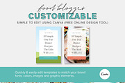 25 Food Blogger Pinterest Templates, a Social Media Template by Fallon Gerst (Thumbnail 3 of 4)