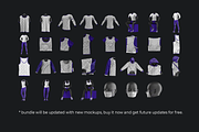 Stockware Apparel Mockup Bundle, a Hoody Mockup by Stockware (Thumbnail 8 of 8)