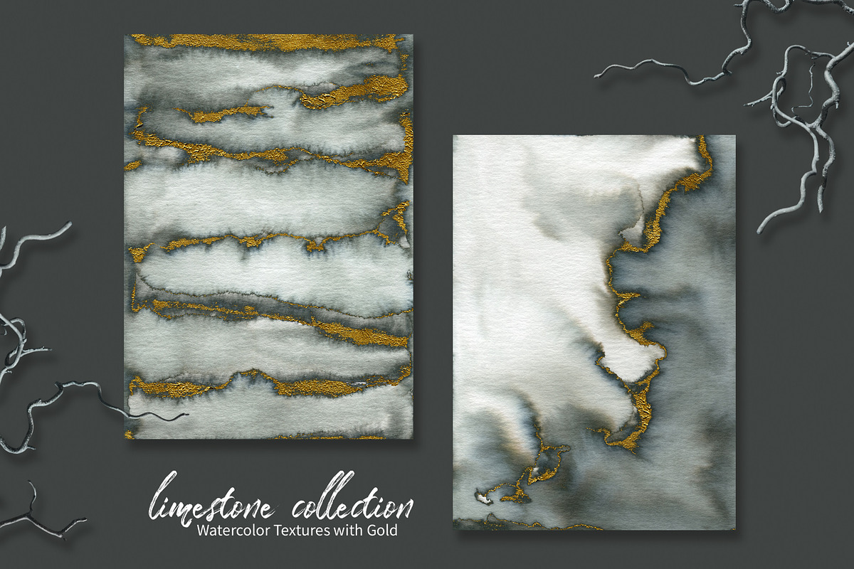 Limestone Watercolor Textures, a Texture Graphic by Marmoris.Arts (Photo 3 of 16)