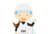 96 sport characters in cartoon style, a Healthcare Illustration by asantosg (Thumbnail 8 of 10)