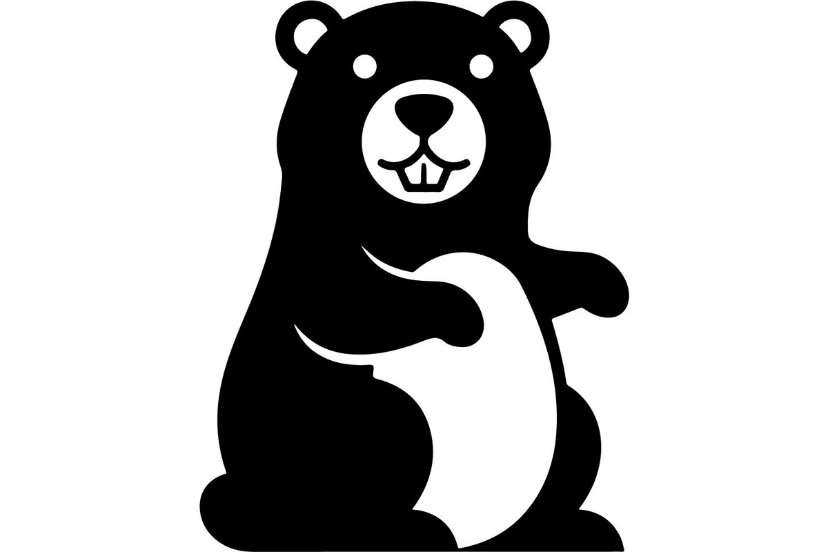 Cute Bear Silhouette Vector Bundle, a Person Illustration by Designer_Momina (Photo 23 of 31)