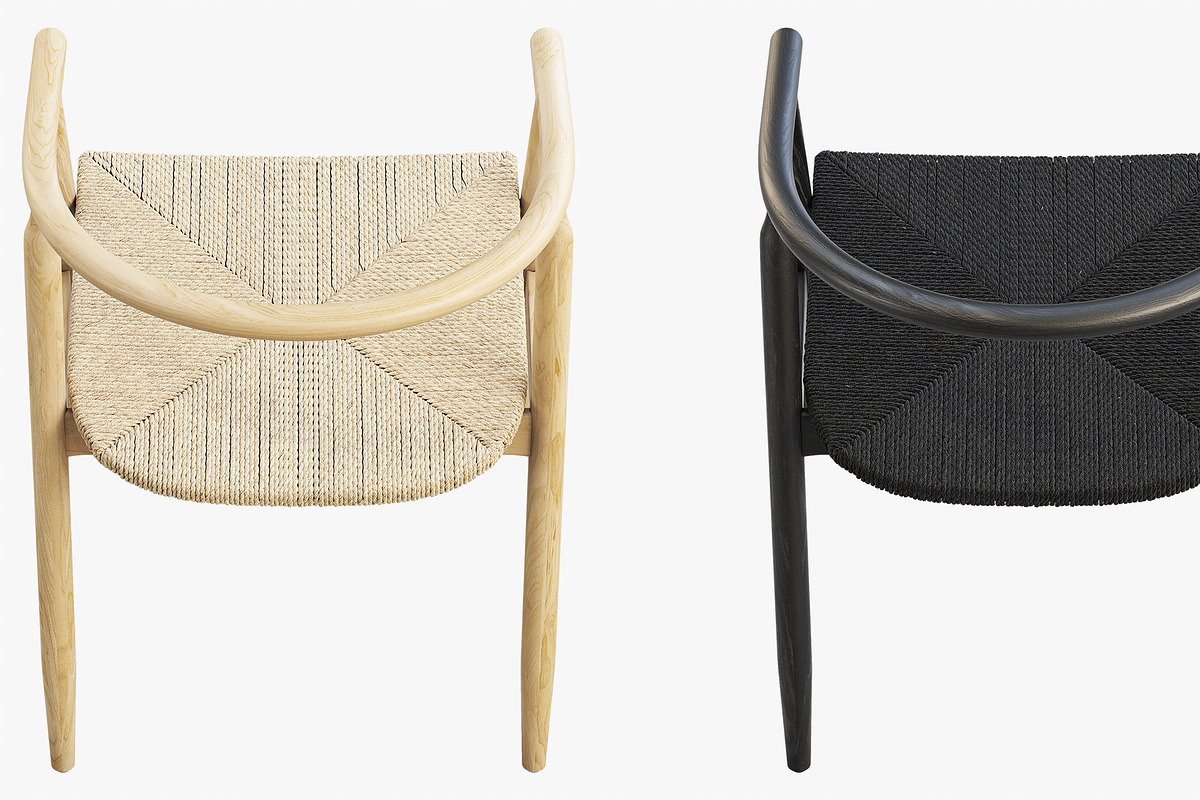 Joybird Rayne Dining Chair 2 options, a Furniture 3D Model by 3dmitruk (Photo 20 of 24)