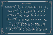 Kimberly Script, a Script Font by Rotterlab Studio (Thumbnail 12 of 14)