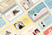 Catton Cute Pastel Powerpoint, a Presentation Template by Visualin.std (Thumbnail 11 of 11)