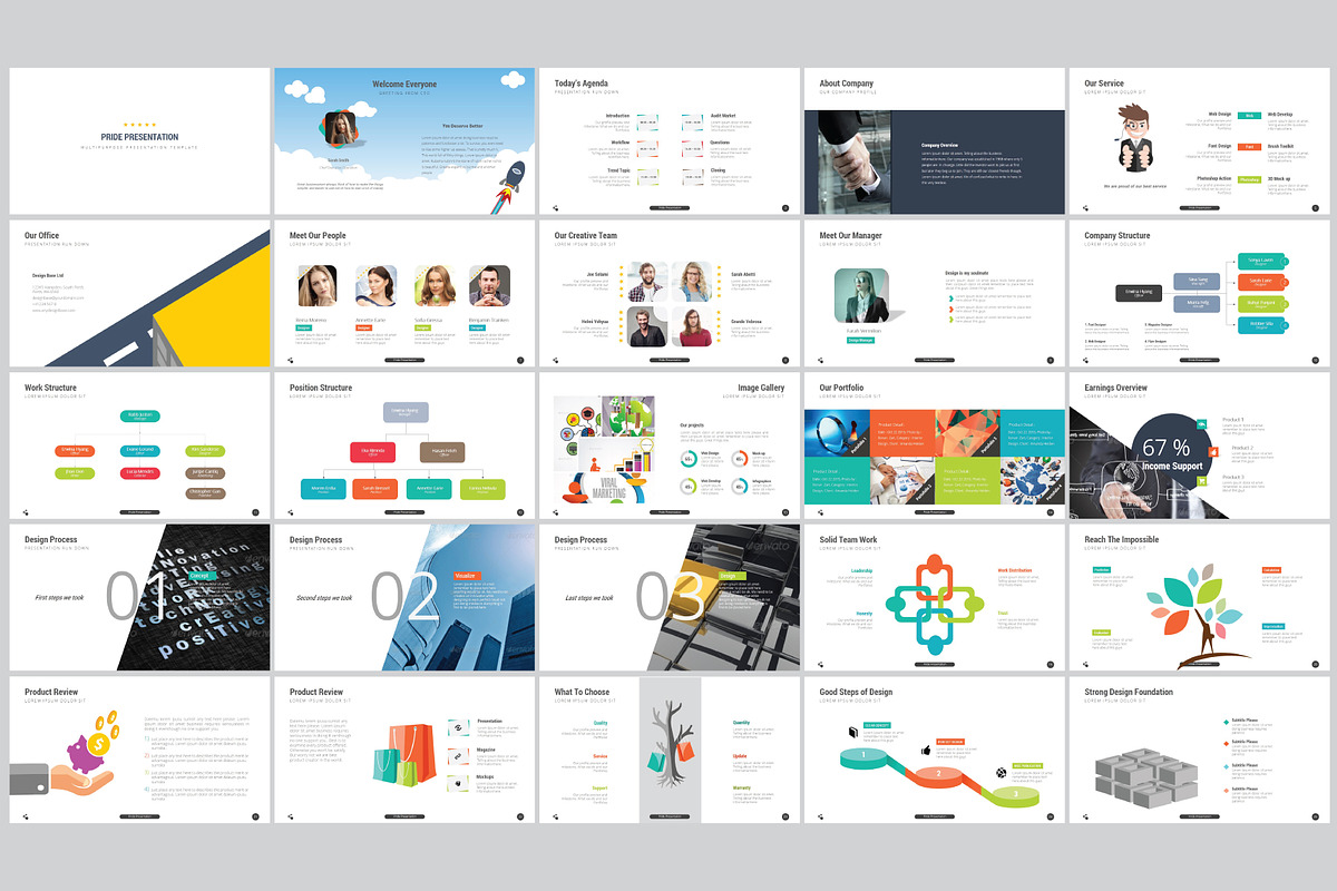 Pride Powerpoint Template, a Presentation Template by DesignCorner (Photo 2 of 5)