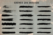 80 Dry Ink Illustrator Brushes, a Brush Add-On by Brigantine Designs (Thumbnail 3 of 6)