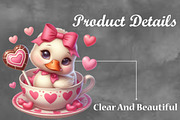 Valentine Cute Goose Clipart Bundle, a Seasonal Illustration by Craft Nest (Thumbnail 3 of 5)