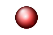 Glossy red gradient sphere, an Object Illustration by Design Store (Thumbnail 2 of 3)