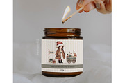 Cute Vintage Christmas, a Decorative Illustration by Estudio 812 (Thumbnail 6 of 9)