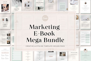 Canva Marketing E-Book Mega Bundle