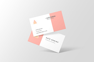 Landscape Business Card Mockup