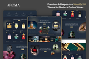 Perfume & Fragrance | Shopify Theme, a Shopify Template by LogicGo Shopify Experts (Thumbnail 1 of 7)