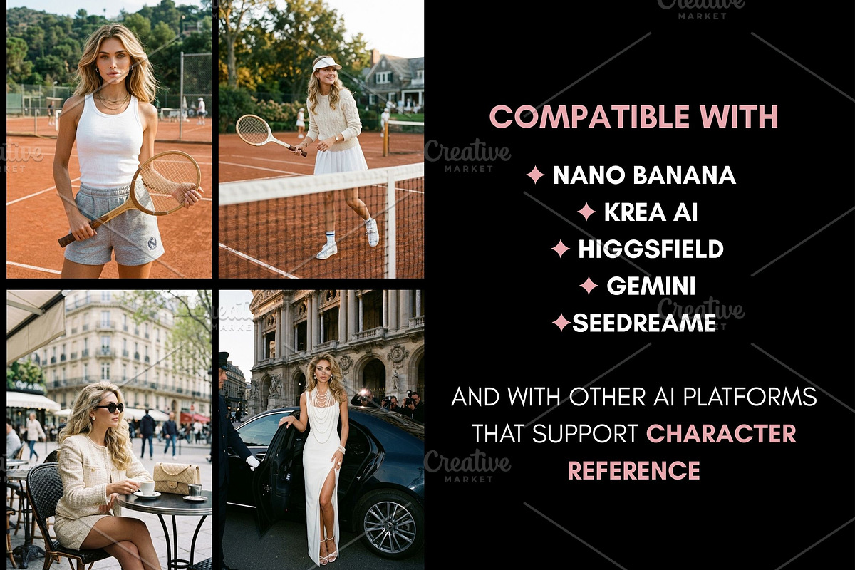 100 Old Money AI Photo Prompts, a Beauty & Fashion Photo by Selenique Studio (Photo 4 of 7)