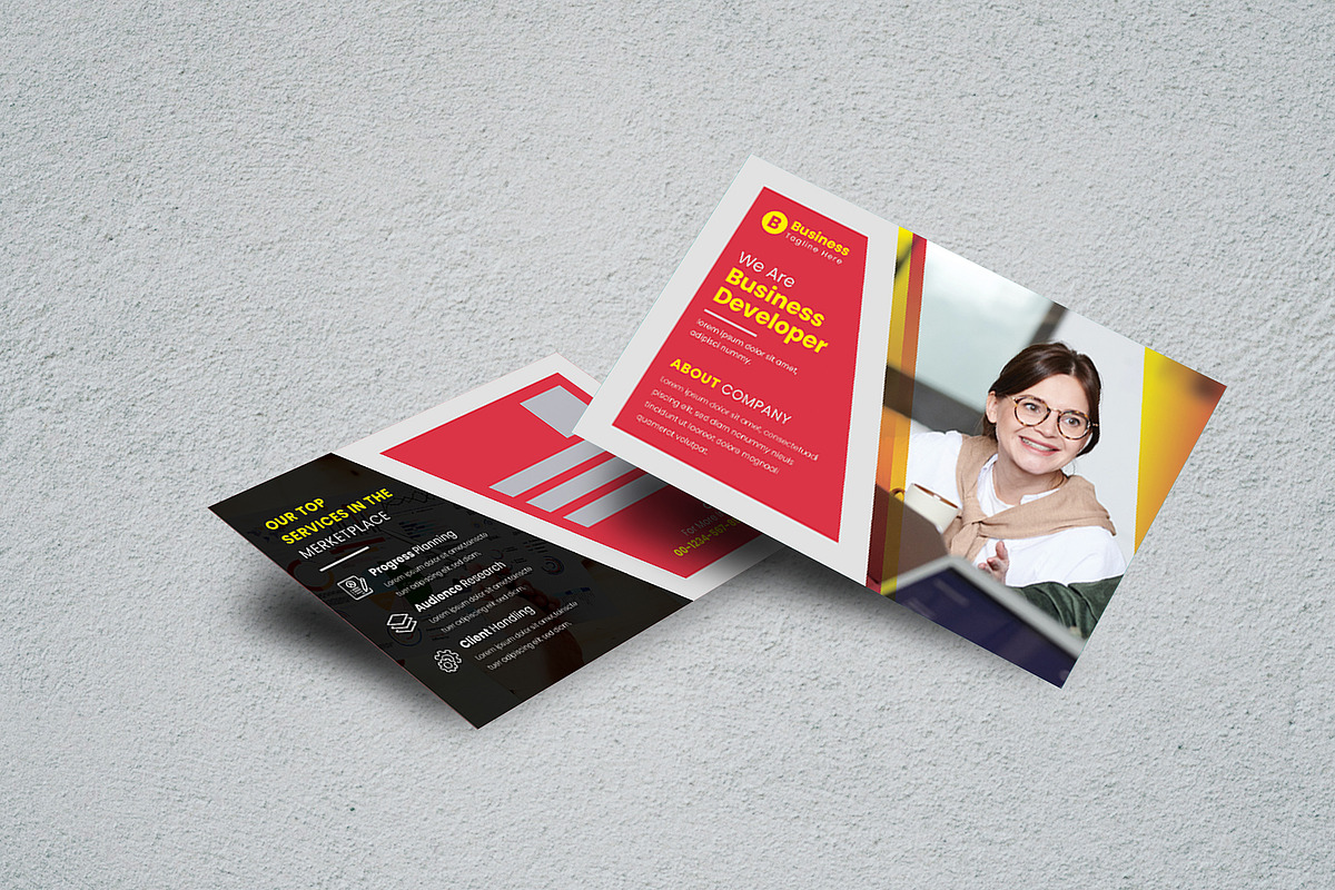 Post Card Template, a Stationery Template by creative-som (Photo 2 of 3)