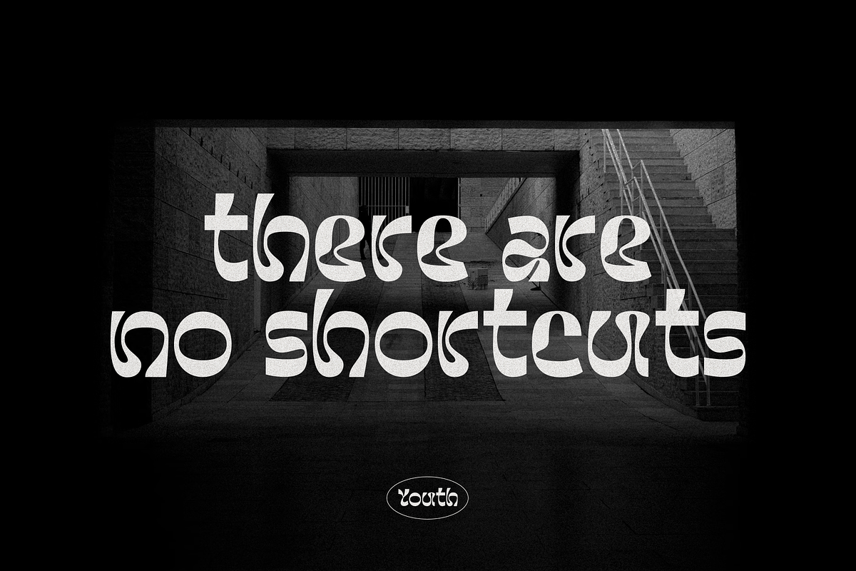 Youth Display Font, a Sans Serif Font by Pen Culture (Photo 6 of 9)