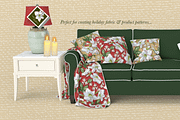 Christmas Floral & Holly Kit, a Decorative Illustration by Southwind Collections (Thumbnail 2 of 7)