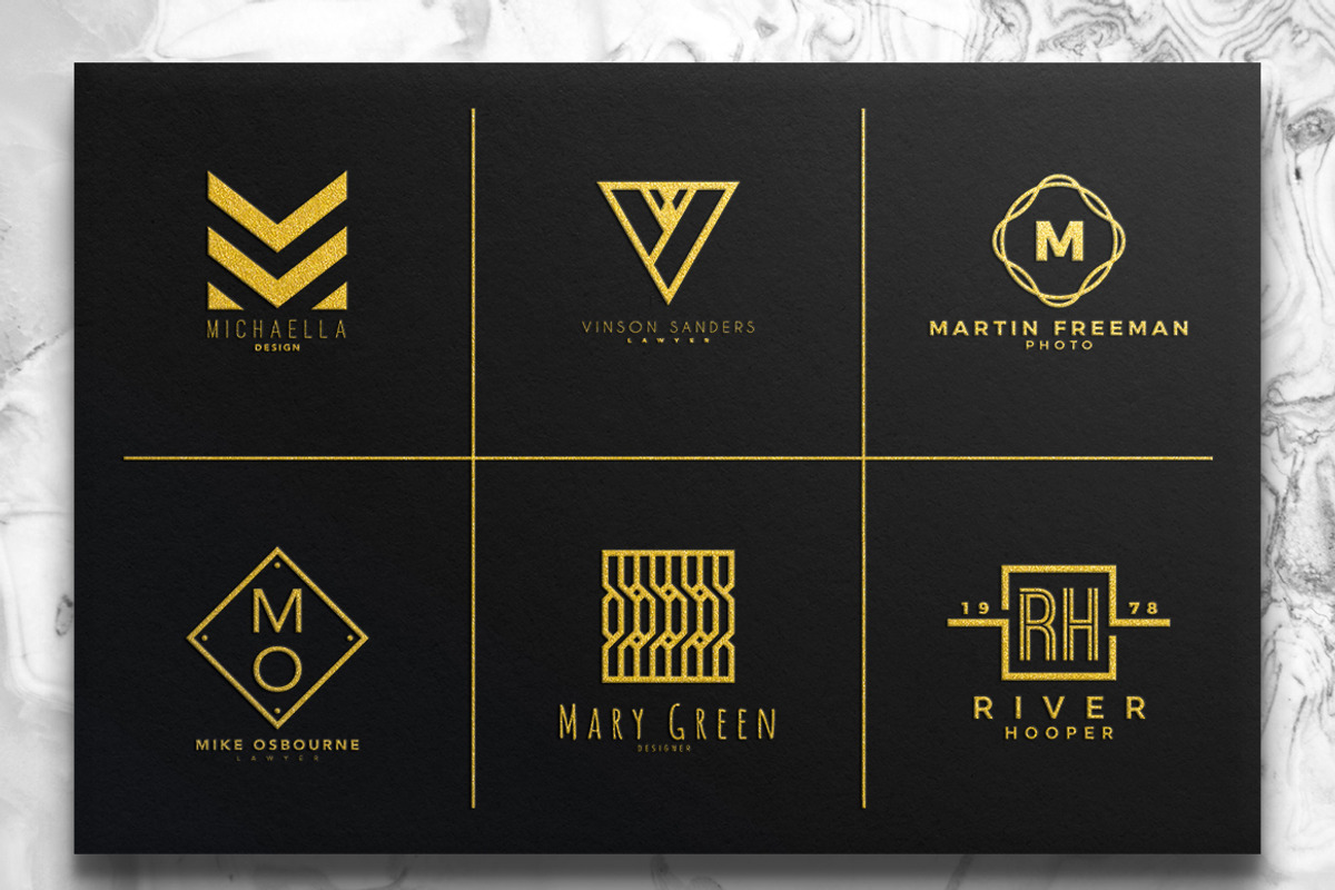 48 Minimalistic Logo, a Branding & Logo Template by Michael Rayback Design (Photo 3 of 10)