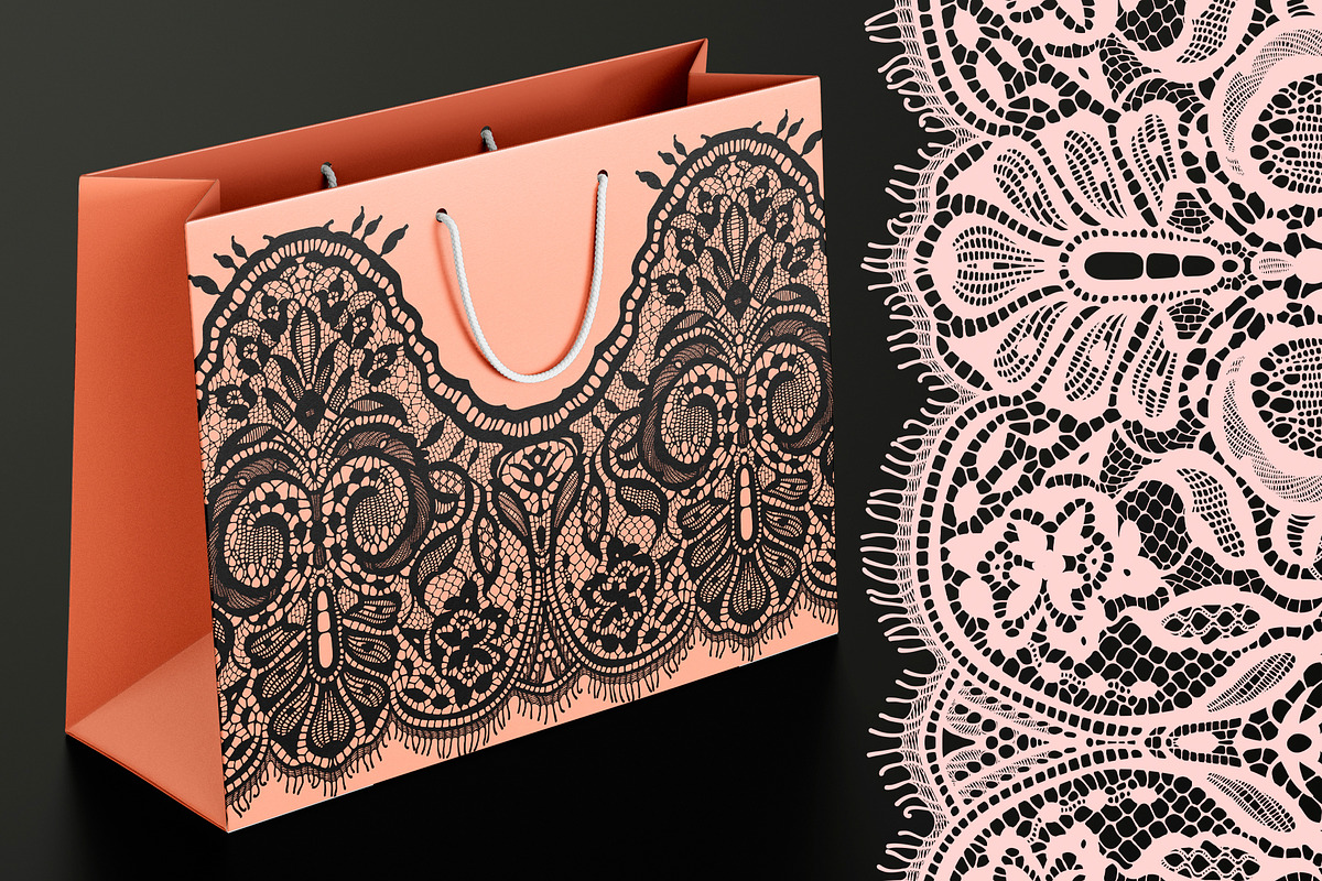 Lace seamless pattern., a Pattern Graphic by Ajuga (Photo 5 of 7)