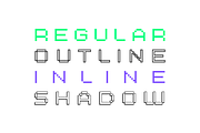 Combo Machine - Pixel Typeface, a Sans Serif Font by alpercakici (Thumbnail 13 of 22)