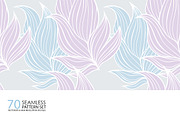 70 Seamless Floral Pattern Set, a Pattern Graphic by Anttoniu (Thumbnail 3 of 5)