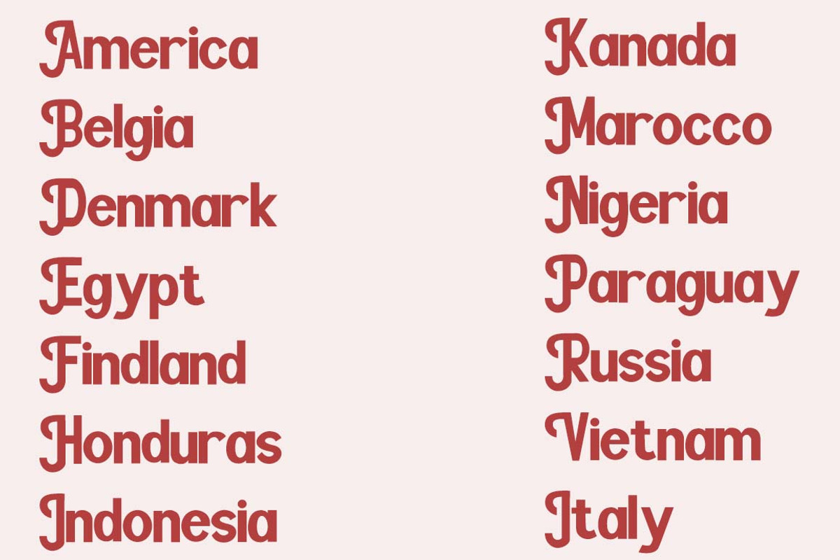 Andalusia, a Sans Serif Font by Zaenal Studio (Photo 3 of 11)