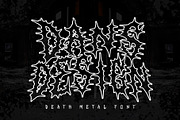 SONTEN Modern Blackletter Metal, a Blackletter Font by dansdesign (Thumbnail 6 of 12)
