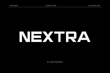Nextra - Sports Futuristic Font