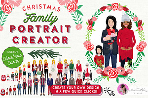 Christmas - Family Portrait Creator