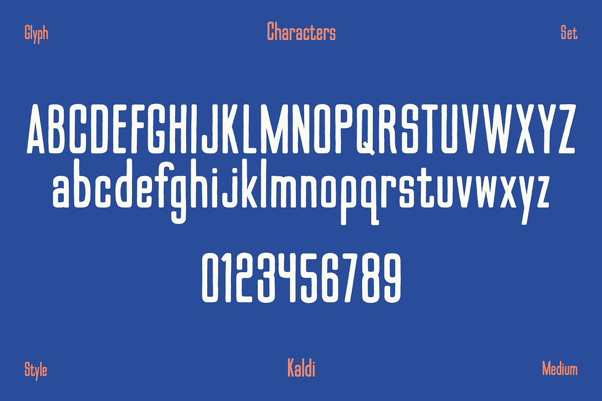 Kaldi Font Family, a Sans Serif Font by Hemphill Co (Photo 12 of 14)