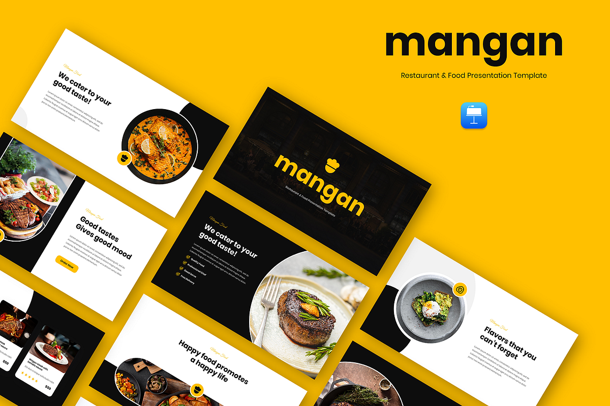 Mangan - Restaurant & Food, a Presentation Template by Biwarastudio (Photo 1 of 5)