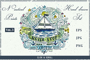 Sailor Spirit | Nautical collection, an Illustration by Blue Ink Studio (Thumbnail 1 of 5)