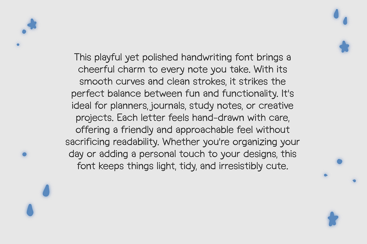 RN Resik - Handwriting font, a Handwritten Font by RizkaNurfazrina (Photo 3 of 10)