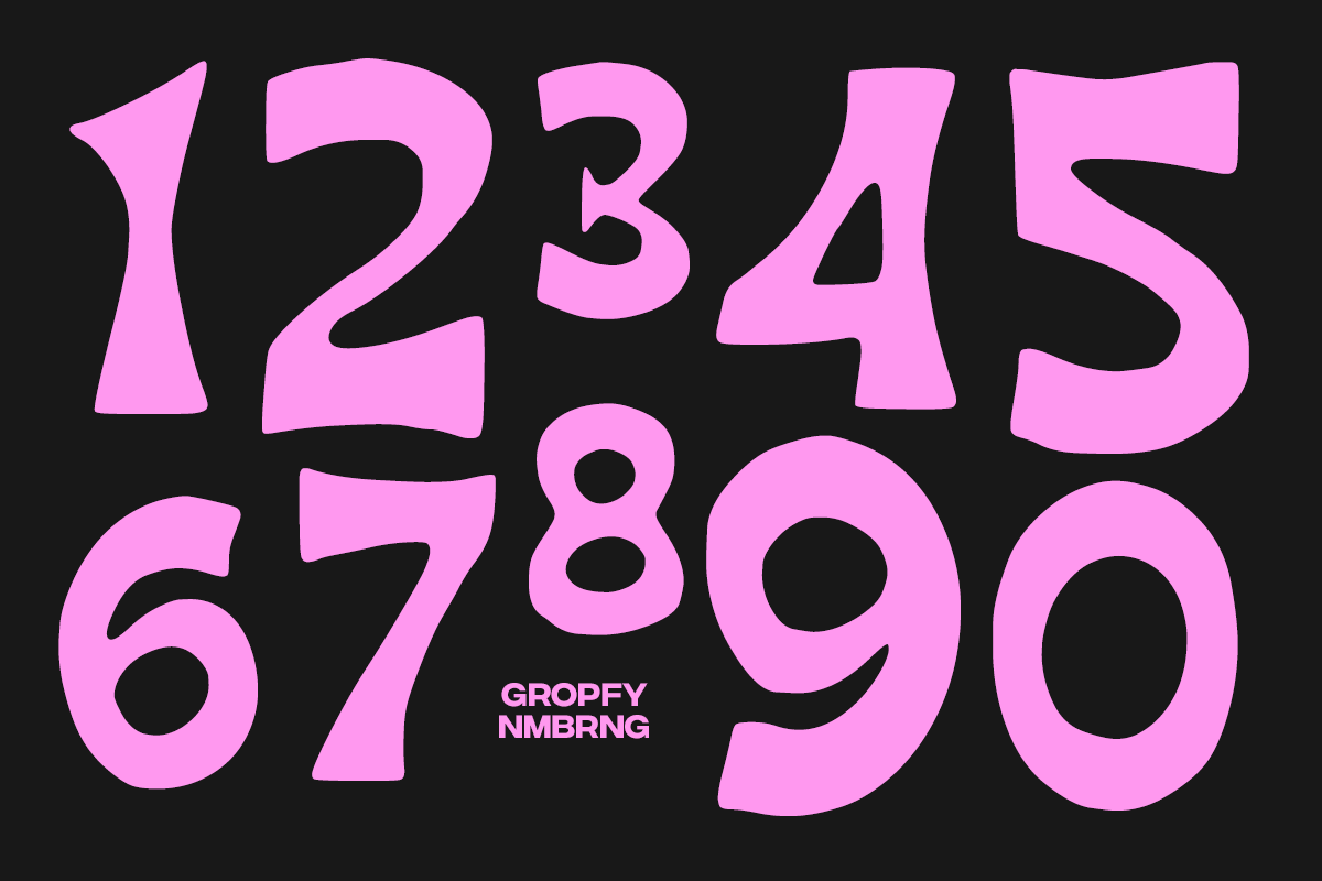 Gropfy - Playful Serif Display, a Serif Font by Pandeka Studio (Photo 3 of 9)