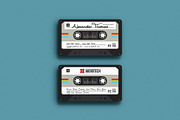 Cassette Tape Business Card, a Business Card Template by Marvel (Thumbnail 4 of 5)