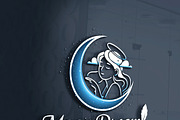 Moon Dream – Elegant Feminine Logo, a Branding & Logo Template by FusionadCreates (Thumbnail 3 of 4)