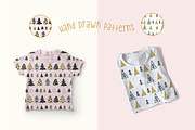 Trendy Trees, a Pattern Graphic by Suphansa (Thumbnail 3 of 8)
