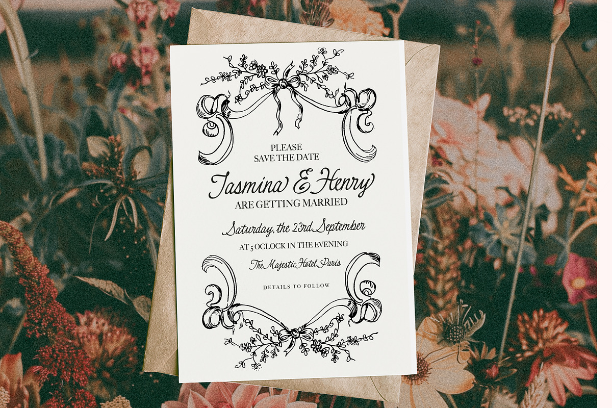 Le French Baguette Script, a Script Font by Nicky Laatz (Photo 14 of 21)