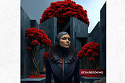 The Red Silence Cliparts, a Decorative Illustration by ThatsDesignArt (Thumbnail 9 of 17)