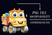 Cute Construction Watercolor Clipart, an Illustration by Libby Wishes (Thumbnail 4 of 7)