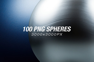 100 Spheres - High-res PNGs Vol.2