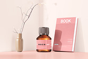 250+ Cosmetic Branding Mockup Bundle, a Cups & Container Mockup by pmvch (Thumbnail 230 of 273)