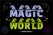 Magic Party - Spooky Witch Font, a Symbol Font by Sahira Studio (Thumbnail 3 of 4)