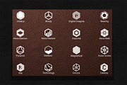 Hexagon Logo Premade, Big Bundle, a Branding & Logo Template by Artha Desain (Thumbnail 10 of 11)