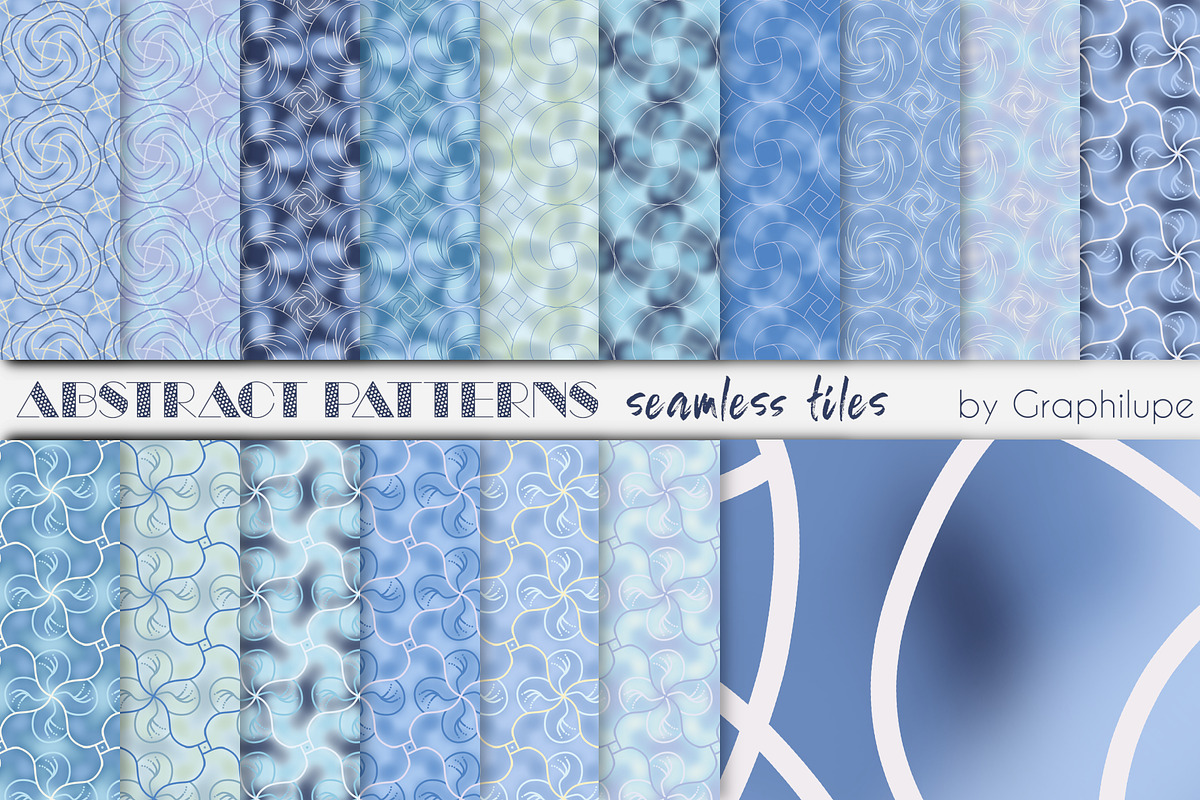 Abstract Patterns Vol. 1.3 - Winter, a Pattern Graphic by Graphilupe (Photo 4 of 6)