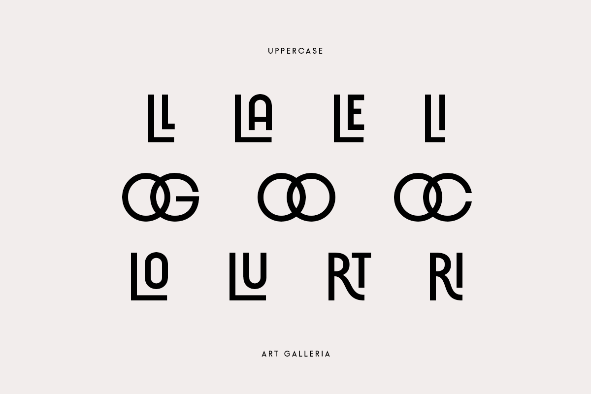 Art Galleria - Modern Display Font, a Sans Serif Font by Sensatype (Photo 9 of 12)