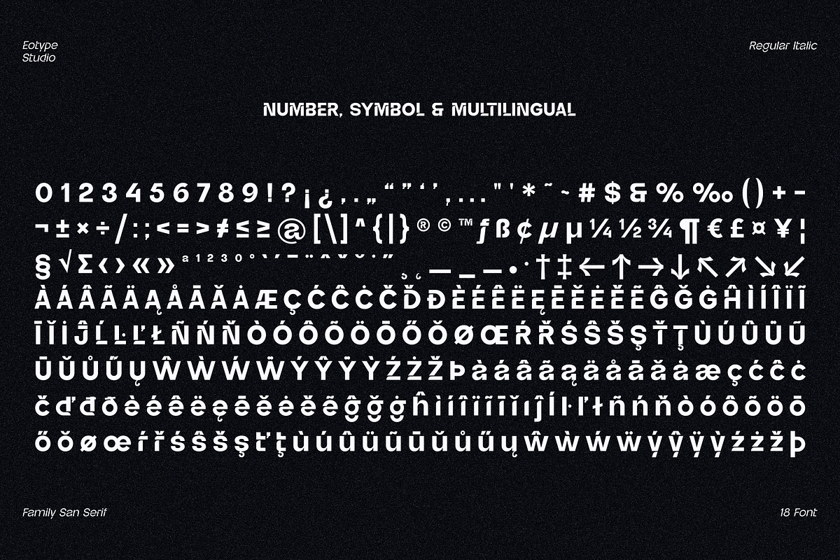 Jettic — Modern Sans Serif, a Sans Serif Font by Eotype Studio (Photo 12 of 12)