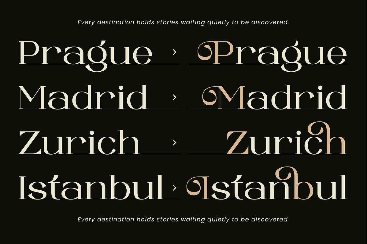Majestic Romale Luxury Serif, a Serif Font by operatype.co (Photo 3 of 10)
