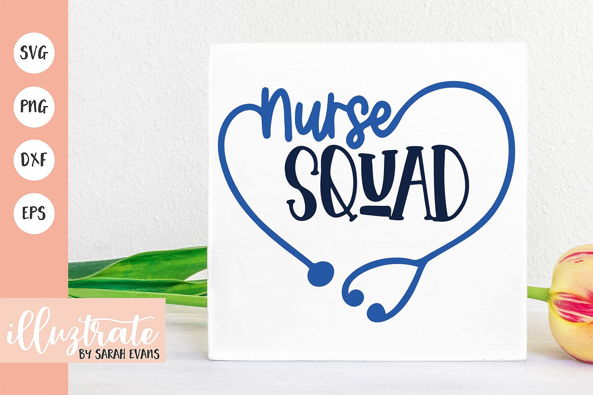 Nurse SVG Cut File Bundle, a Healthcare Illustration by illuztrate (Photo 11 of 13)