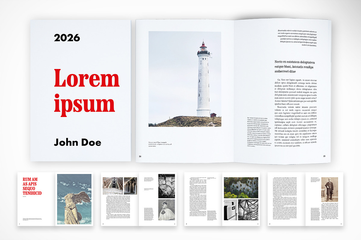 Heritage Magazine Template